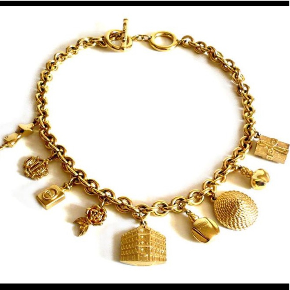 Vintage Christian Dior Charm Necklace